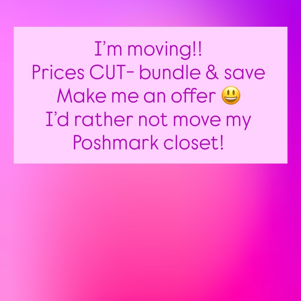 MOVING SALE